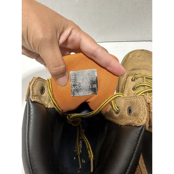 Herman Survivors Professional Series Men's Boots Leather‎ Steel Toe Size 10 Tan - Picture 8 of 15